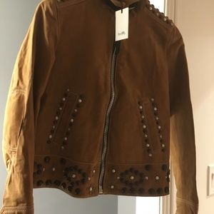 COACH Swede Motto Jacket